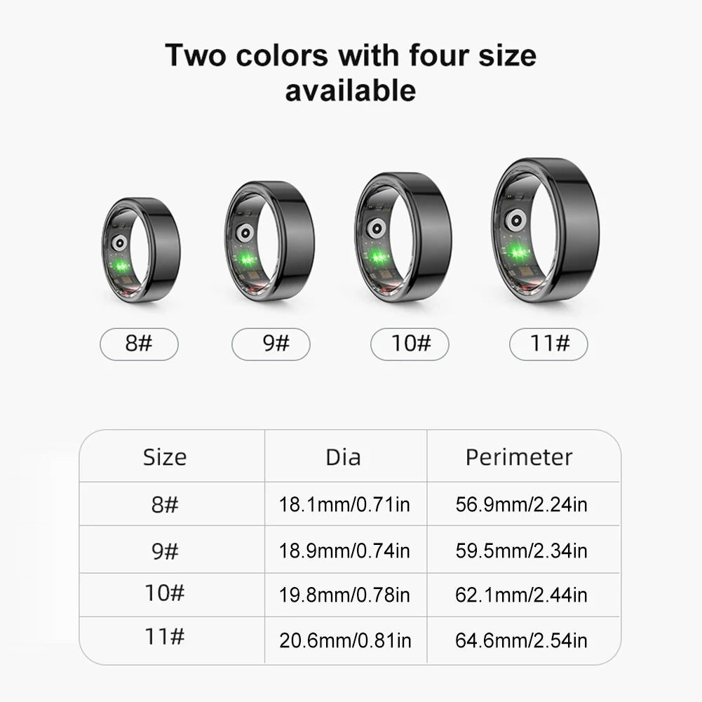 intelligenter Ring: Stilvoll und Funktional für Sie-Entdecken Sie den stilvollen und funktionalen intelligenter Ring für Fitness und Kommunikation. Jetzt bestellen und Ihre Gesundheit verbessern!
